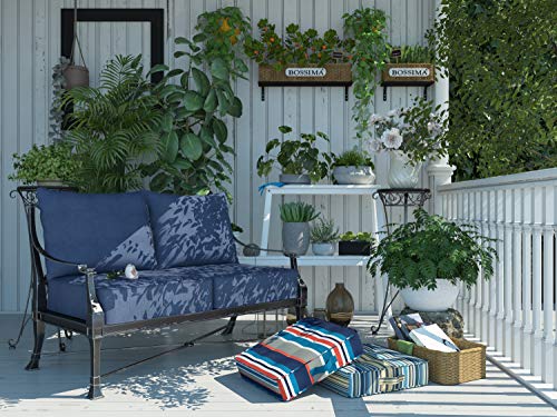 BOSSIMA Outdoor Patio Cushions Deep Seat Chair Cushions Sunbrella Furniture Cushions Burgundy