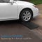 Car Driveway Curbside Bridge Ramp - Heavy Duty Rubber Threshold Curb Ramp, Used for Loading Dock, Garage, Sidewalk, Truck, Scooter, Bike, Motorcycle, Wheelchair Mobility, Other Vehicle - Pyle