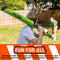 NERF Foam Cricket Set - Full Starter Cricket Set with 30" Foam Cricket Bat, (2) Foam Balls + (3) Plastic Wickets - Perfect for Adults, Kids + Beginners - Full Foam Cricket Set
