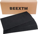 10 Pcs Bee Foundation Sheets Foundation Heavy Bee Waxed Coated Black Plastic 10 Sheets Pack Nest Frame Beekeeping Supplies