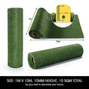 1Mx10M 12mm 10SQM Artificial Grass Synthetic Turf Fake Lawn Outdoor Backyard Decoration