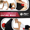 Muscle Max Massage Ball - Therapy Ball for Trigger Point Massage - Deep Tissue Massager for Myofascial Release - Mobility Ball for Exercise & Recovery (Fire Red)