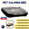 M/L/XL/XXL Calming Bed Fashion & Lovely Dog Cat Sleeping Comfy Cave Washable Mat (M: 72(L)x56(W)x15(H))