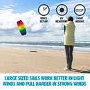 HQ Kites Symphony Beach III 2.2 Stunt Kite 87" Dual - Line Sport Kite