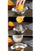 Lemon Juicer Stainless Steel Lemon Squeezer Manual Juicers (Gold)