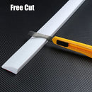 Solid Silicone Indoor Threshold Ramps, Rise Curb Ramp Portable Wheelchair Ramps Kerb Ramp, Portable Free Cut for Sweeping Robot/Bicycles/Disabled Chair,80x2x1.2cm(31.5x0.8x0.5inch)