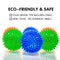 Squeaky Balls for Dogs Small, Fetch Balls for Dogs Rubber 6 Pack Bright Colors TPR Dog Toy Balls Dog Squeaky Toys Spike Ball Dog Chew Toys for Small Dogs Puppy Teething Toys