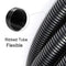 ZhiYo 100 FT 1/4” Wire Loom Split Tubing Auto Wire Conduit Flexible Cover