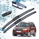 ,for Subaru,for,Forester 2008 2009 2010 2011 2012 SH Accessories Car Front Windshield Windscreen Wiper Blades Brushes Cutter U J Hook Wipers