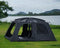 Vidalido 4-6 Person /8-10 Person Camping Tent with 3 Door 2 Room Large Family Cabin Tents, Double Layer Waterproof Portable Glamping Tent, Big Tents for Outdoor Camping Hiking and Backpacking