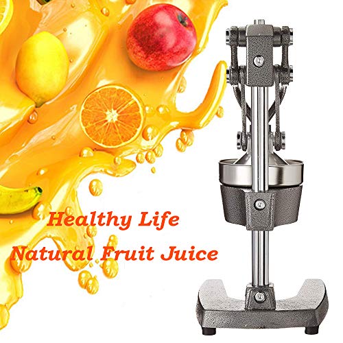 Switol Manual Citrus Juicer, Commercial Hand Orange Juice Squeezer, Suitable for Many Fruit Such as Lemon, Lime, Grapefruit, Pomegranate etc (Gray)