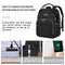 VANKEAN Laptop Backpacks for School, 15.6 Inch Stylish Computer School Backpack, Doctor Bag Water Repellent College Casual Daypack with USB Port Travel Business Work Bag for Men/ Women