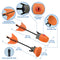 Zing Air Storm Z-Tek Bow Pack, 1 Orange Bow, 2 Orange Zonic Whistle Arrows and 2 Orange Suction Cup Arrows, Shoots Arrows Over 150 Feet