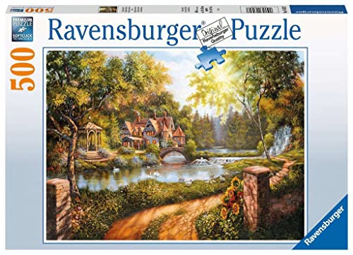 Ravensburger - Cottage by The River 500 Piece Puzzle