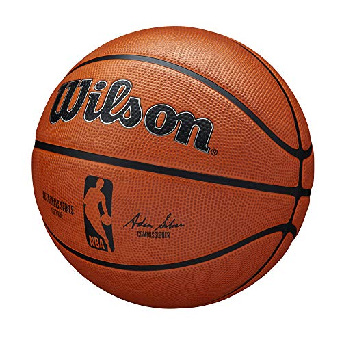 WILSON NBA Authentic Series Outdoor Basketball, Size 5 Brown WTB7300ID05