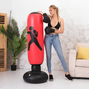 Holyfire Focus Bags Inflatable Punching Bag for Children and Adults - Used to Practice Karate, Taekwondo and Instant Rebound Punching Bag to Relieve Children and Adults' Emotions (Red-a)