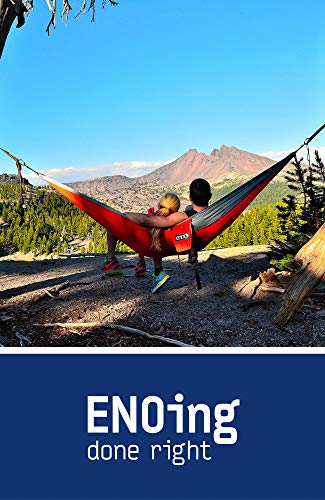 ENO DoubleNest Camping Hammock, Black/Black
