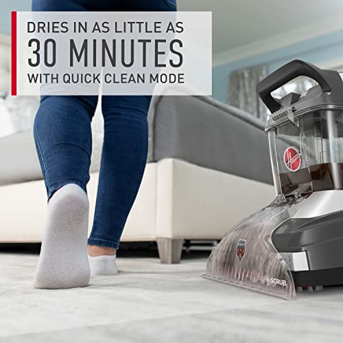 Hoover Powerscrub XL Pet Carpet Cleaner Machine, Upright Shampooer, FH68002, Black, Large