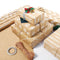 ZCOINS 4 Rolls of Kraft Wrapping Paper - 17" x 33 ft per Roll, Recyclable Gift DIY Wrapping Paper with Flax Strings and Tape for Kids Women Men Birthday Wedding Bridal Baby Showers Christmas Crafts Holidays