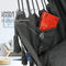 WBHome Extra Large Hammock Chair Swing with Hardware Kit, Hanging Macrame Chair Cotton Canvas, Include Carry Bag & Two Soft Seat Cushions, for Bedroom Indoor Outdoor, Max. Weight 330 Lbs (Grey)