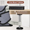 Hook On Chair, Clip on High Chair, Fold-Flat Storage Portable Baby Feeding Seat, High Load Design, Attach to Fast Table Chair Removable Seat for Home and Travel(Grey)