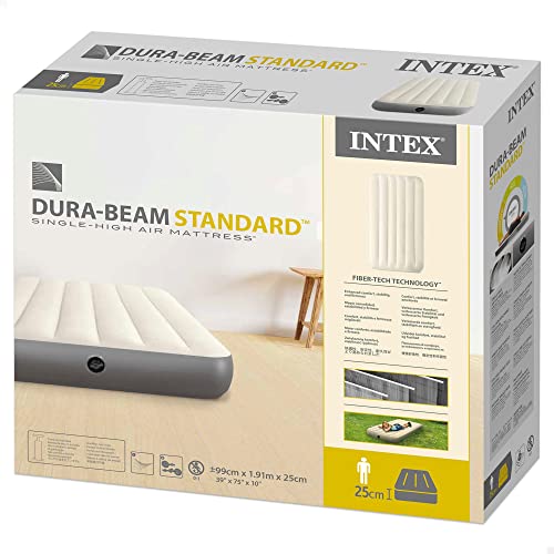Intex Twin Dura-Beam Single-High Airbed