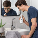 Waterpik Cordless Advanced Water Flosser WP-560 - 3 Pressure Settings - 360° Tip Rotation - 45 Seconds Water Capacity - Extra Quiet Design - 4x Flosser Tips - Dental Floss - Oral Hygiene - White