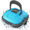 WYBOT Cordless Robotic Pool Vacuum Cleaner, Powerful Suction, Dual-Motor, 180μm Fine Filter, Smart Self-Parking, Rechargeable Automatic Pool Cleaners for Above/In Ground Flat Pool Up to 55 Sq.m