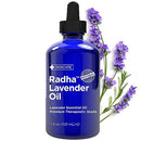 Radha Beauty Lavender Essential Oil 100% Natural, 4 oz.