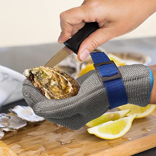 Schwer Level 9 Cut Resistant Glove Stainless Steel Mesh Metal Wire Glove  Durable Rustproof Reliable Butcher Glove Latest Material