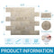 Art3d 10-Pack Peel and Stick Wall Tile for Backsplash, Stick on Stone Tile for Kitchen Bathroom Fireplace Vanitity in Stone Beige