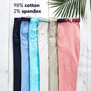 vineyard vines Men's Chino Breaker Pant with New Slim Fit Cut, Jetty Red, 33W x 32L