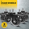 Office Chair Casters, 360° Rotatable Replacement Wheels with Locks, (Pack of 5pcs) Heavy Duty Replacement Wheels with Brakes, Suitable for Hardwood Floors, Wood Floors, Tile Floors, Carpets