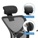 Mesh Office Chair Computer Chair Ergonomic Executive Desk Chair Armchair Breathable Mesh Black for Home Office Conference Meeting Rooms