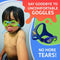 Frogglez Kids Swim Goggles with Pain-Free Strap | Ideal for Ages 3 – 10 in Swimming Lessons | Leakproof, No Hair Pulling, UV Protection | Recommended by Olympic Swimmers (Blue Frogz)