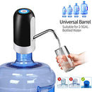 Myvision Automatic Drinking Water Pump ,USB Charging ,Portable Electric Water Dispenser Switch for Universal 5 Gallon Bottle - Black