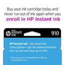 Original HP 910 Black Ink Cartridge | Works with HP OfficeJet 8010, 8020 Series, HP OfficeJet Pro 8020, 8030 Series | Eligible for Instant Ink | 3YL61AN