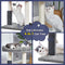 MeowSir Cat Tree 4 in 1 Cat Scratching Post Featuring with Cat Self Groomer Wide Large Top Perch Natural Scratching Post and Danging Ball for Indoor Cats-Grey