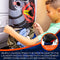 NERF Basketball Hoop Hamper - Laundry Layup Over The Door Basket + Shooting Target - Mini Hoop Hamper + Basketball Set