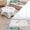 136cm (53in) Double Sided Vegan Leather Splat Mat Under High Chair, Large Waterproof Baby Play Mat, Wipe Clean Kids Mess Mat, Outdoor Picnic Blanket&Beach Mat, Non Toxic&Foldable, LEASURE