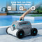 Ofuzzi Cyber Cordless Robotic Pool Cleaner, Max.120 Mins Runtime, Self-Parking, Automatic Pool Vacuum for All Above/In Ground Pools Up to 1076ft² of Flat Bottom (Grey)