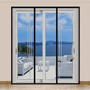 SANJIANKER Magnetic Door Screen, Durable Fiberglass Mesh Curtain Heavy Duty Screen Door for Sliding Doors, Patio, Pet and Kid Friendly, Fits Doors up to 72" x 80"