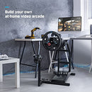 AUSWAY Racing Steering Wheel Stand Adjustable Gaming Simulator Stand for Logitech G25 G27 G29 G920 Xbox Xbox360 PS2 PS3 PC WII