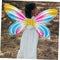 Abaodam 2pcs Symphony Angel Wings butterfly balloon fairy party decorations inflatable angel wings inflatable butterfly wings dancing party props aluminum foil girl supplies to fly