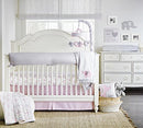 (Pink Elephant) - Wendy Bellissimo Baby Mobile Crib Mobile Musical Mobile - Elephant Mobile from the Elodie Collection in Pink and Grey