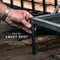 Hickory Summit argentine grill - argentinian gaucho grill - santa maria grill - argentinian parrilla set with all tools included - BBQ Parrilla Asado