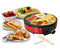 TODO 1400W Electric Crepe Maker Non-Stick Pancake Skillet Griddle Grill Omelette Plate Pan