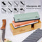 BRITOR Whetstone Sharpening Stone,4 Side Grit 400/1000 3000/8000 Grit,Knife Sharpener Stone with Non-Slip Rubber Stone Holder,Flattening Stone,Leather Strop,Honing Guide, Cut Resistant Gloves