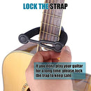 GLEAM Guitar Stand - Adjustable Fit Electric, Classical Guitars and Bass, Guitar Accessories, Folding Guitar Stand