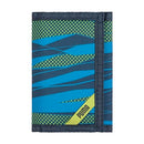 PUMA Kids' Rise Trifold Wallet, Navy/Green, One Size